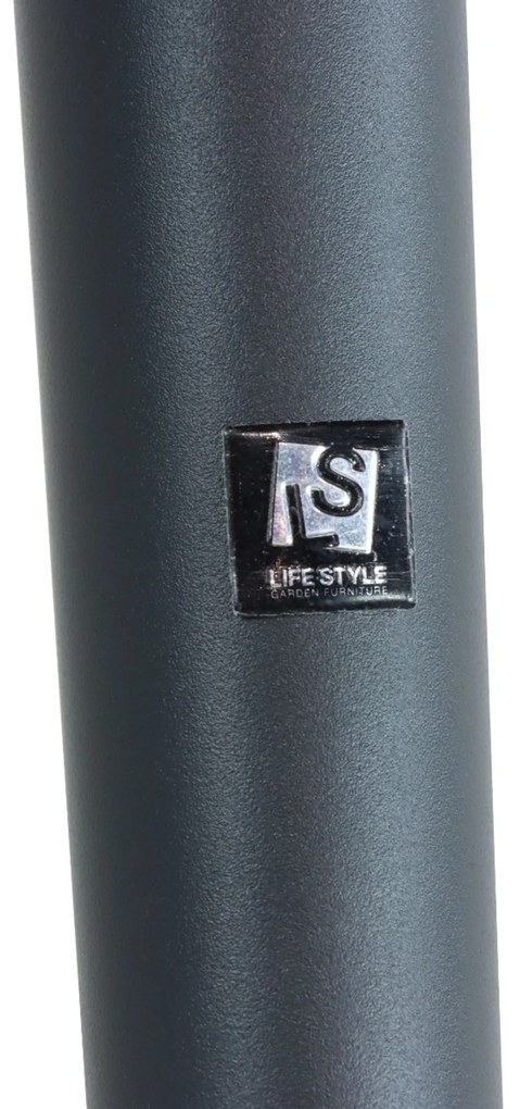 Tuinstoel textiel Grijs-antraciet Lifestyle Garden Furniture Andorra
