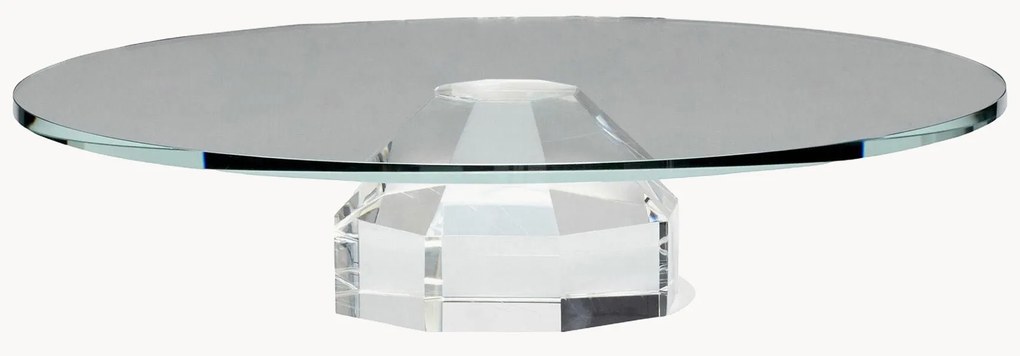 Handgemaakte kristallen taartplateau Gem