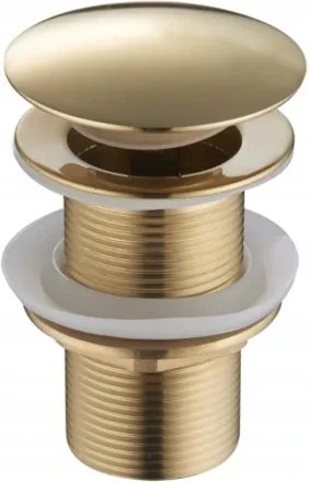 Mexen klik-klak plug rond, goud - 79910-50