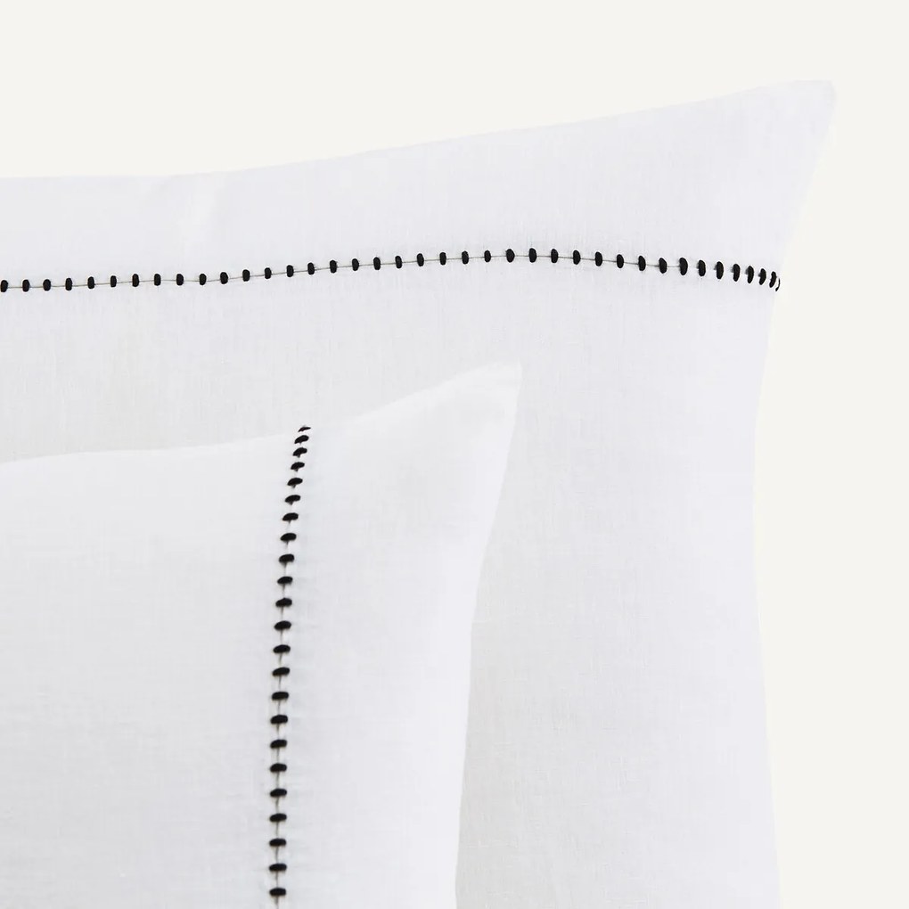 Kussensloop in gewassen linnen, Cavallo