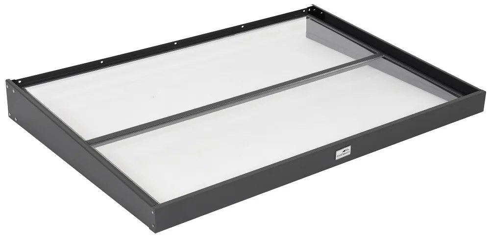 Deurluifel Lubeka 100 x 150 cm CoverTech antraciet