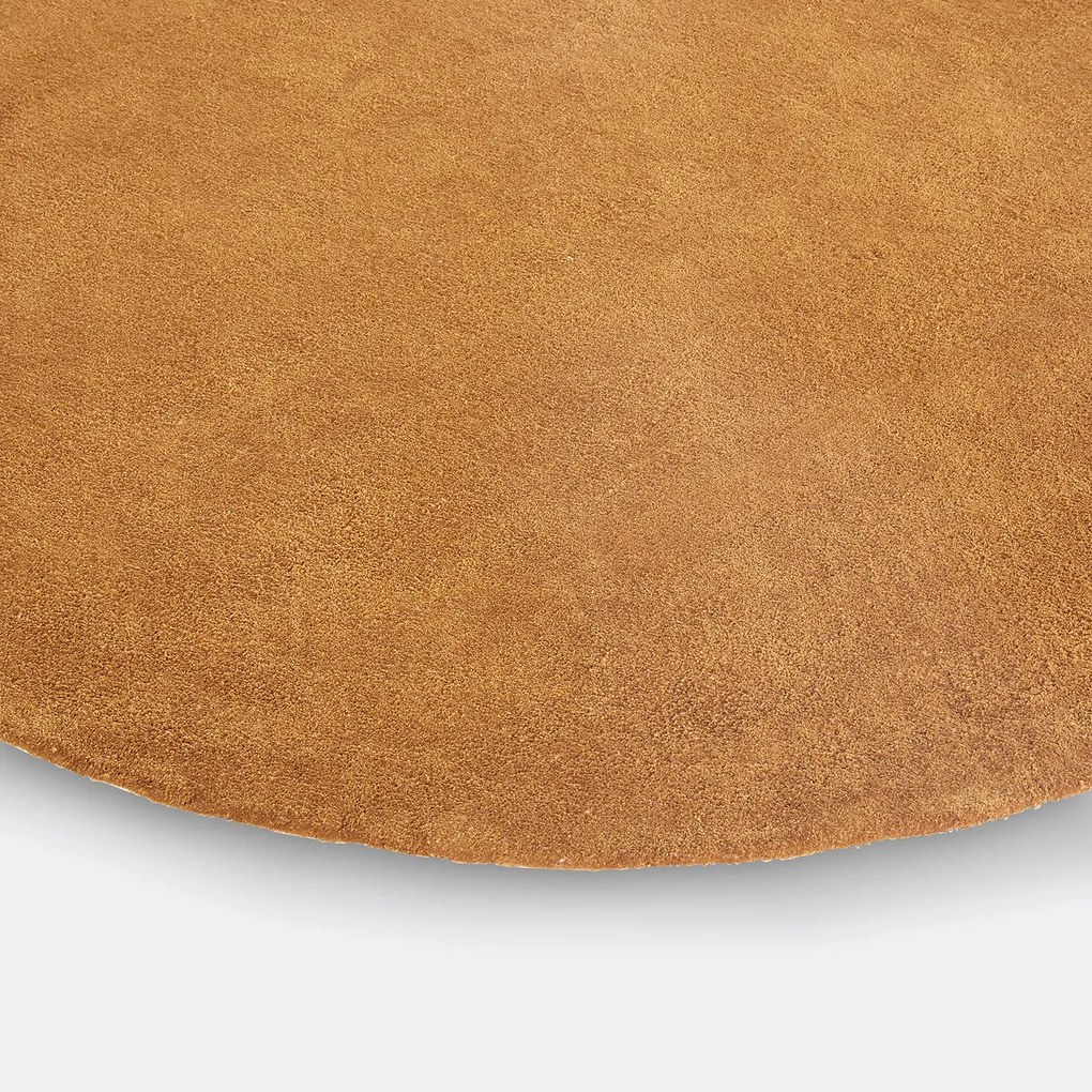 Rond vloerkleed in getuft kant Renzo, groot model