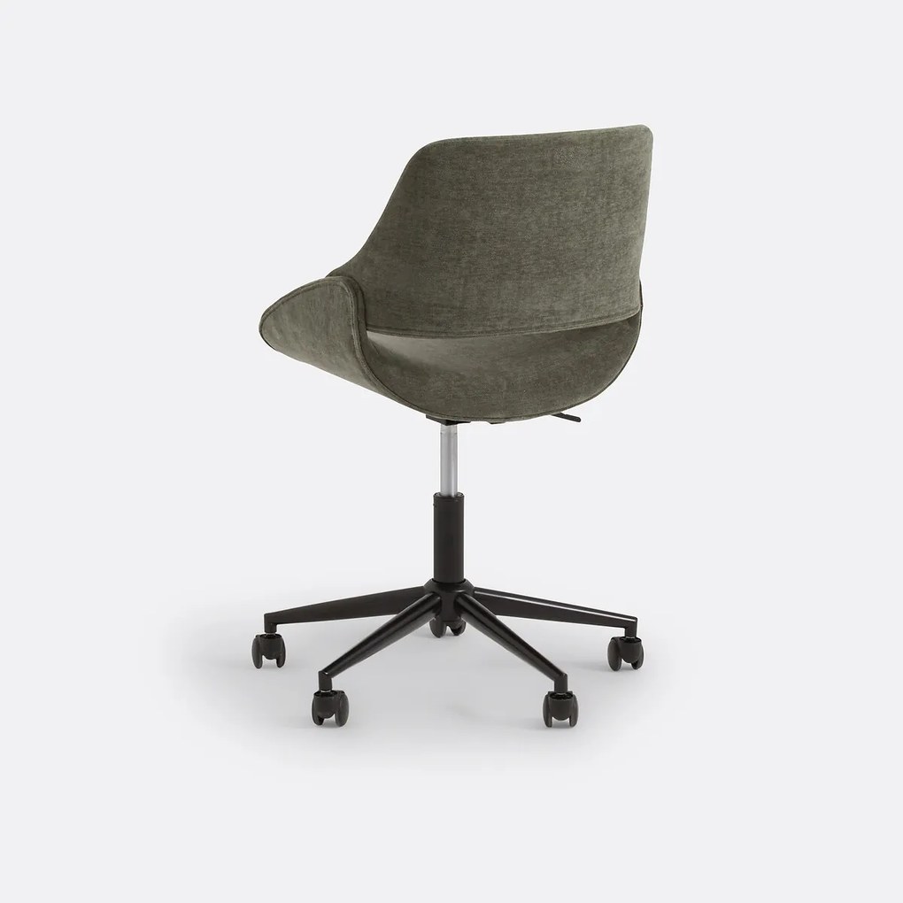 Draaibare bureaufauteuil met wieltjes, Tanaël