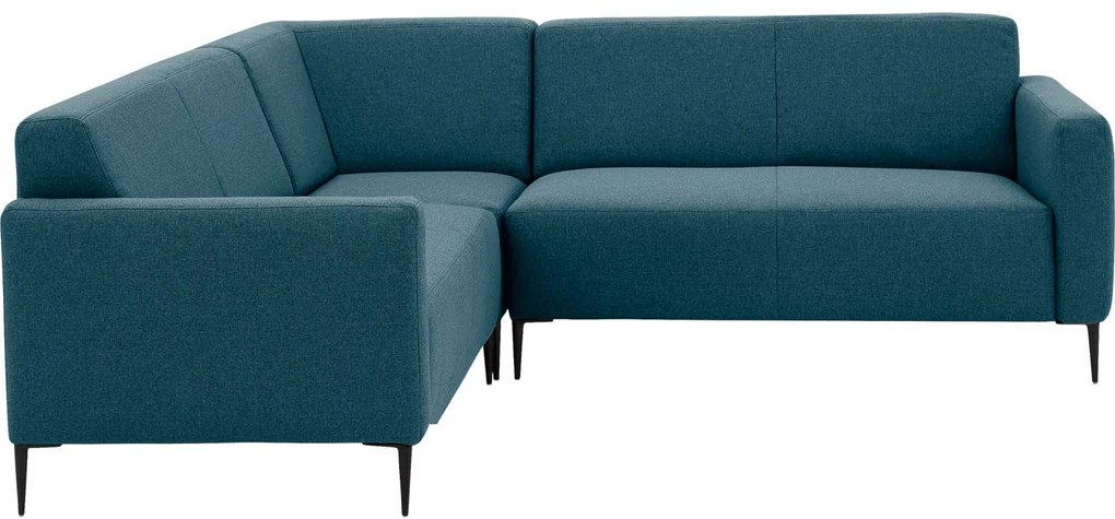 Goossens Key West blauw, stof, 2-zits, modern design