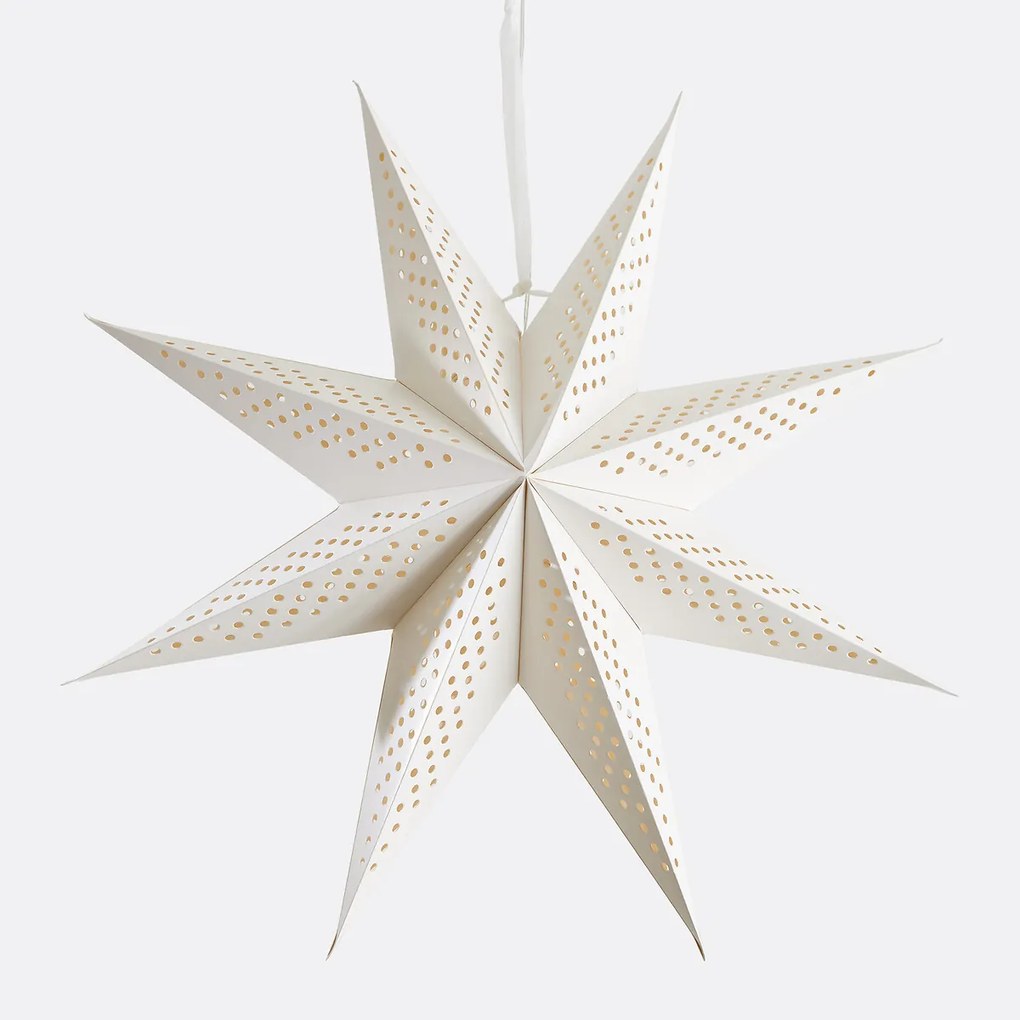 Lichtgevende ster om op te hangen, diameter 58 cm, Caspar