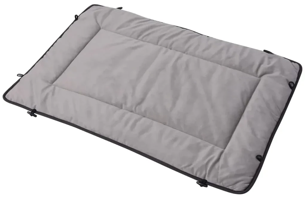 vidaXL Hondenbed grijs 65x100 cm