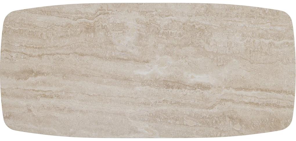 Goossens Eettafel Karina, Semi-rechthoekig 240x110 cm