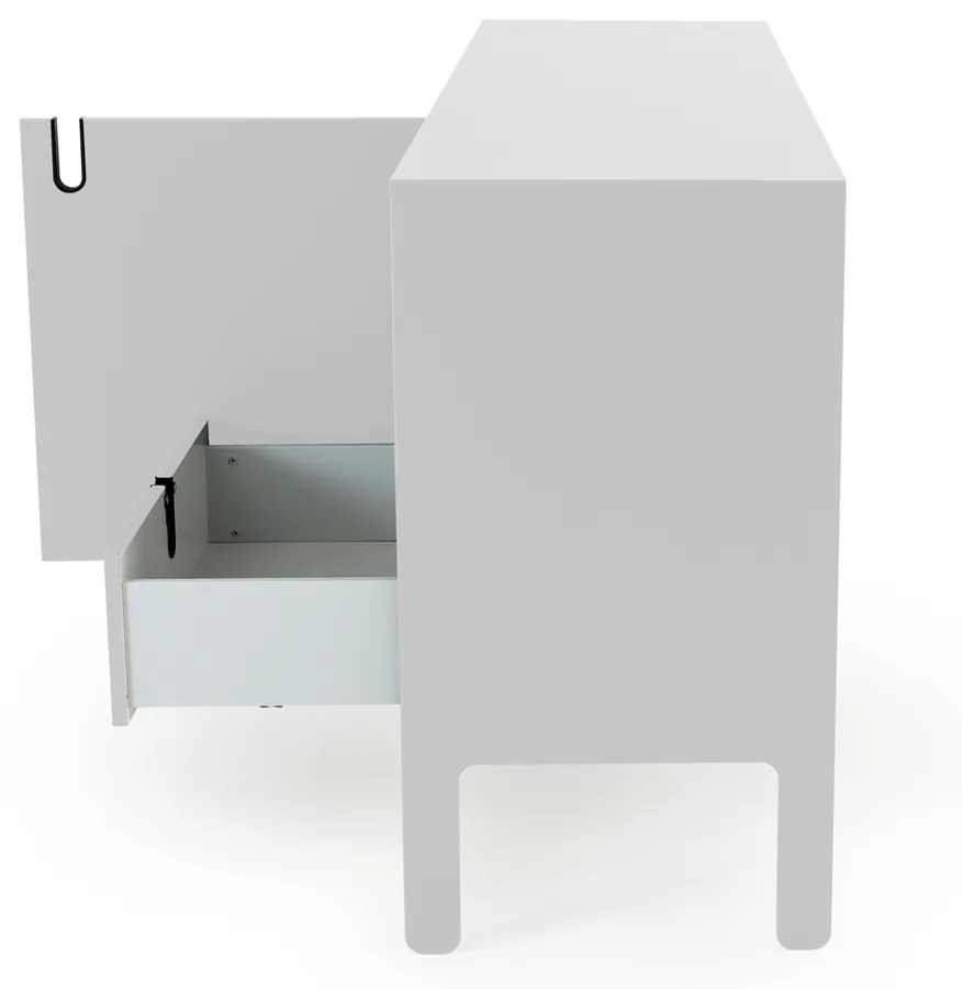 Tenzo Uno Wit Dressoir Met Lades - 171x46x86cm.
