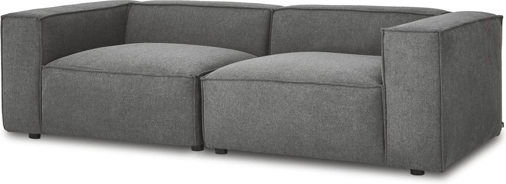 Feel Furniture | Bank Vic set 200-200 cm + (2) 60-70 cm donkergrijs zitbanken materiaal bekleding : stofmateriaal banken | NADUVI outlet