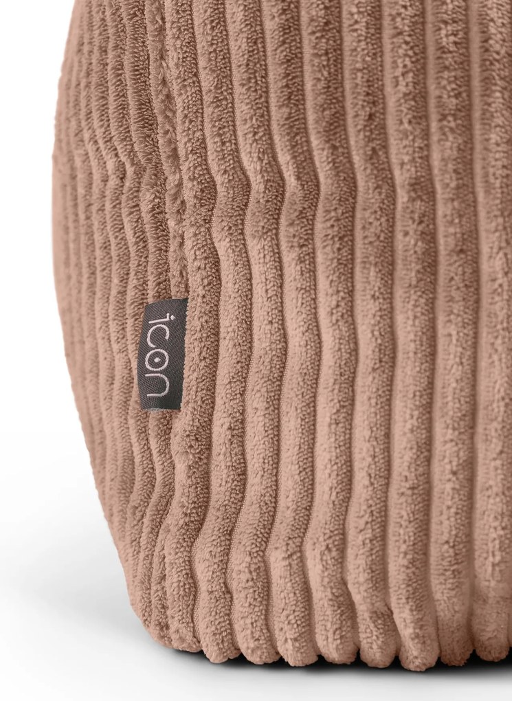 Theo Corduroy Poef - Roze