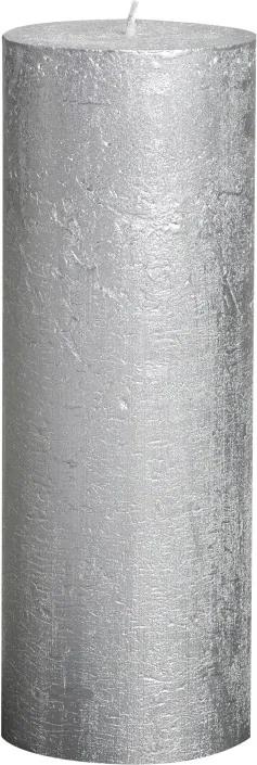 Stompkaars metallic rustiek zilver 190 x 70 mm