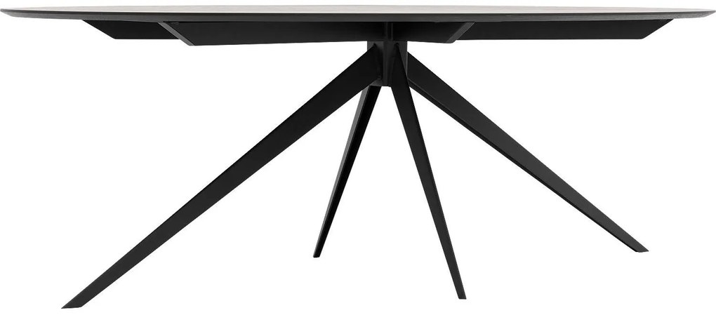 Goossens Excellent Eettafel Uniek, Ovaal 220 x 120 cm