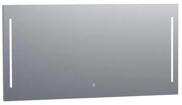 Saniclass spiegel Deline - 140x70cm - verlichting - aluminium 3896s