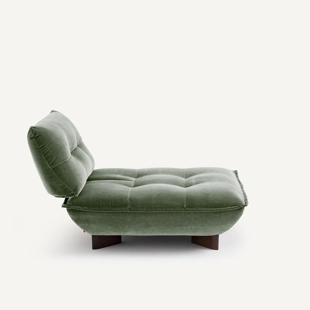 Modulaire fauteuil in fluweel, KAORI