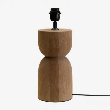 [*]voet Voor Tafellamp Diniz ↑30 Cm & Mangohout - Sklum