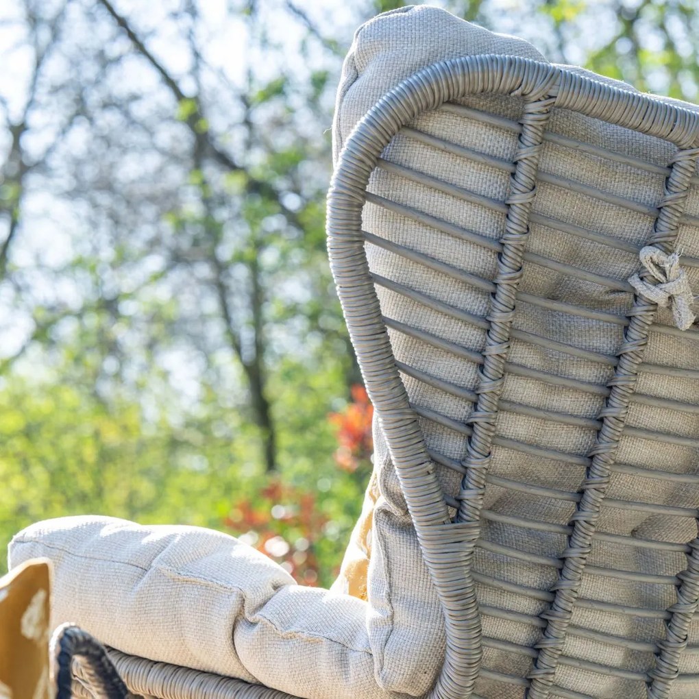 Garden Impressions Melfort relax fauteuil - grey sand