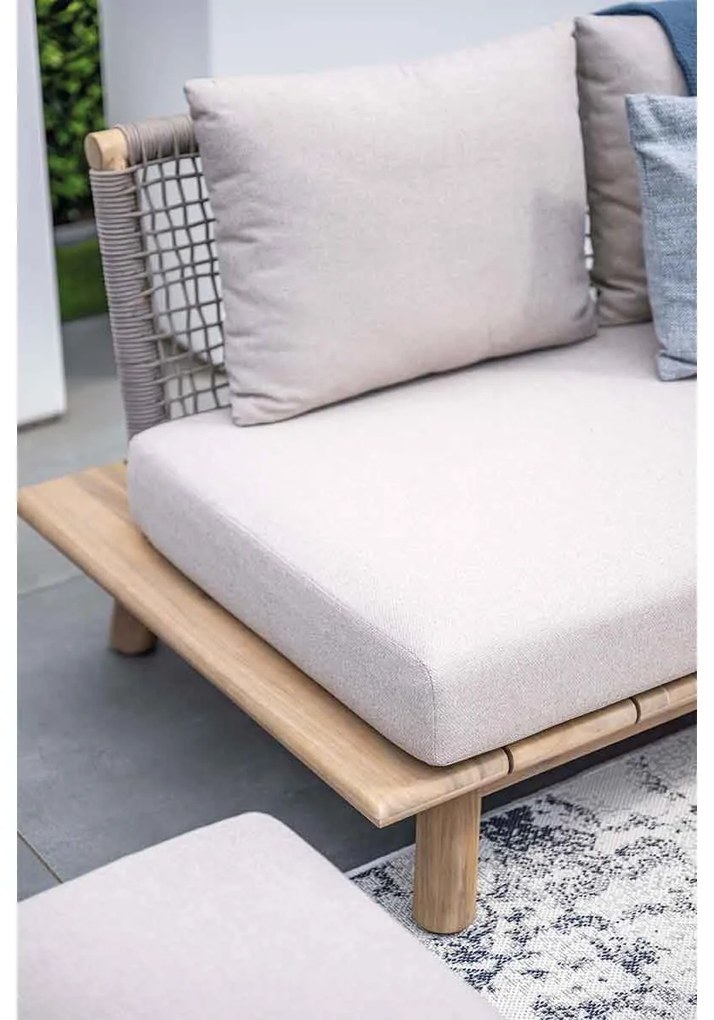Garden Impressions San Namut loungeset 4-delig - grey sand