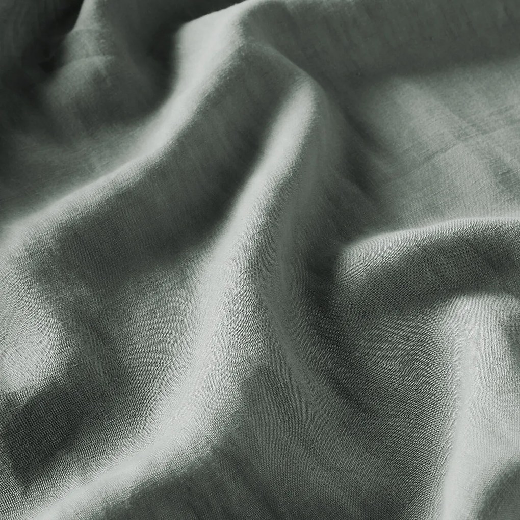 Gewassen linnen gordijn met verborgen lussen Onega