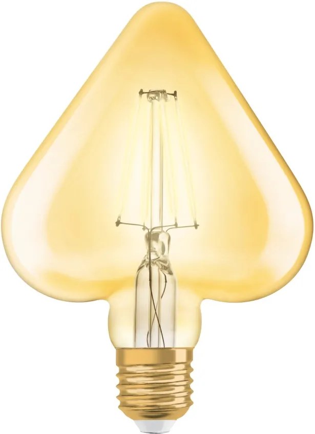 Osram Vintage 1906 LED E27 Heart 4.5W 825 Goud | Vervangt 40W