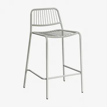 Pak Van 4 Elton Stapelbare Hoge Krukken Groen – Khaki & ↑65 Cm - Sklum