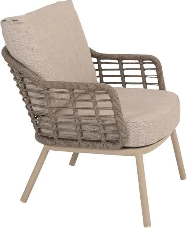 Taste by 4 Seasons Puglia lage tuinset 6-delig - Donato tuintafel Ø160x69 cm