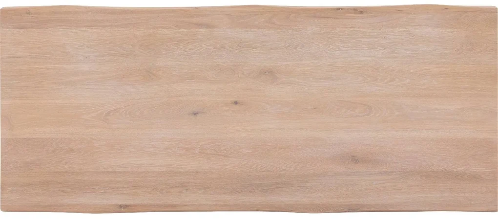 Goossens Eettafel Blade, Boomstamblad 240 x 100 cm 5 cm dik