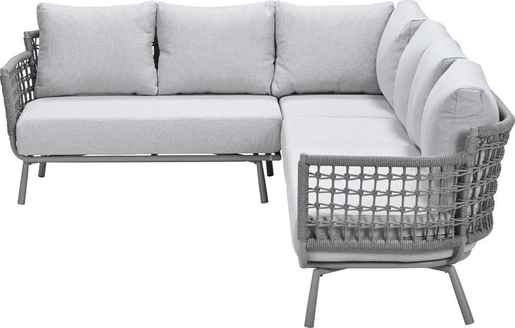 Garden Impressions Maud loungeset hoek 4-delig - taupe
