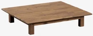 Rectangulaire Tuintafel 85x75 Cm Van Acaciahout Brina Acacia Bruin - Sklum