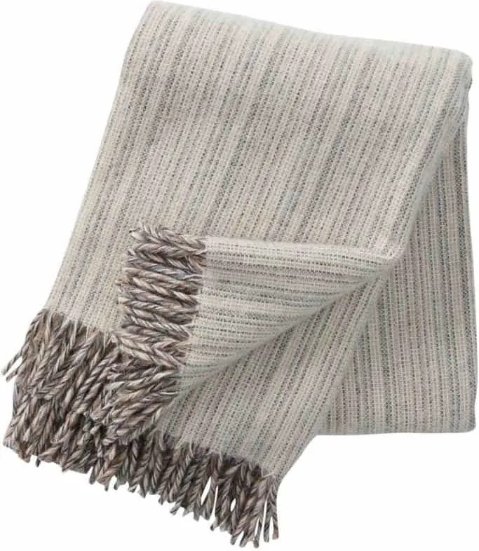 Klippan - Plaid Lamswol Bjork - Beige