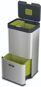 Intelligent Waste Totem RVS Afvalemmer 60 Liter (36+24 L)