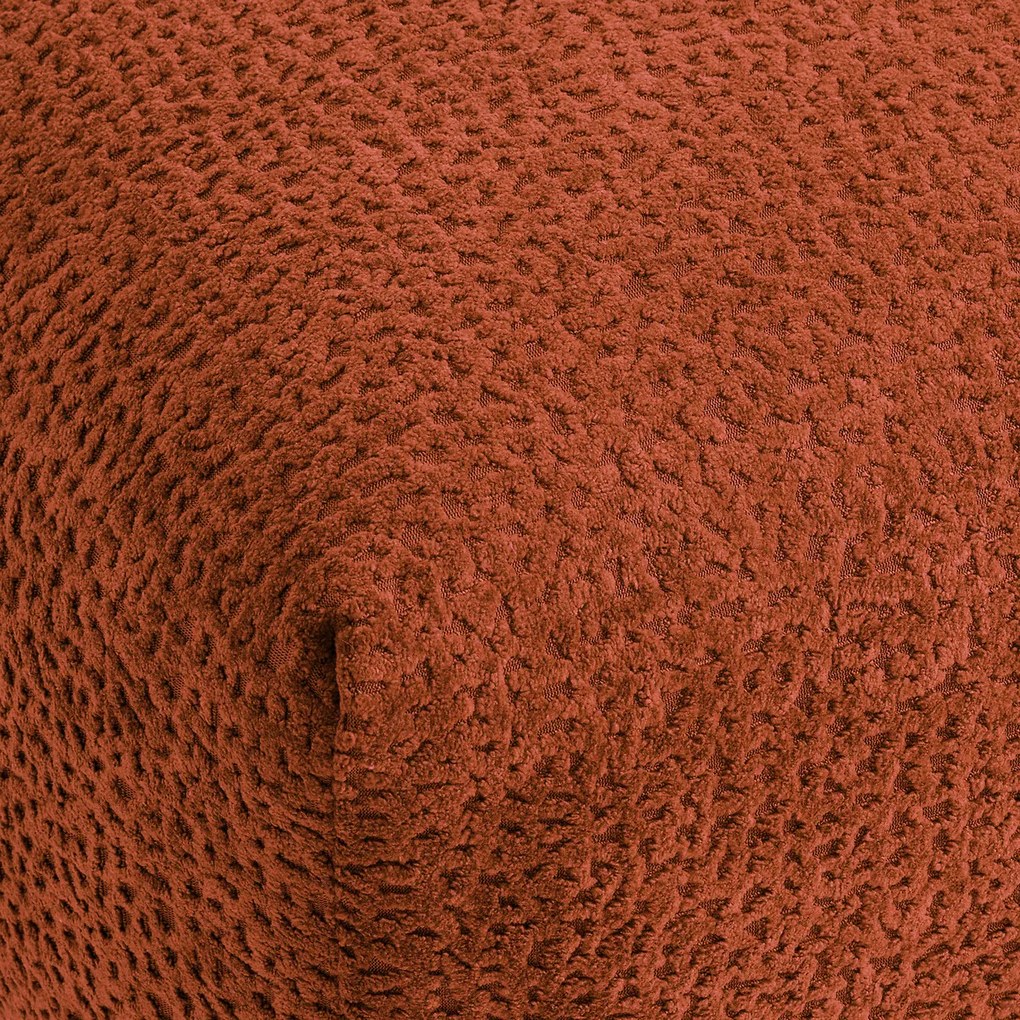 Poef, jaguar stof, L83 cm, Nuria