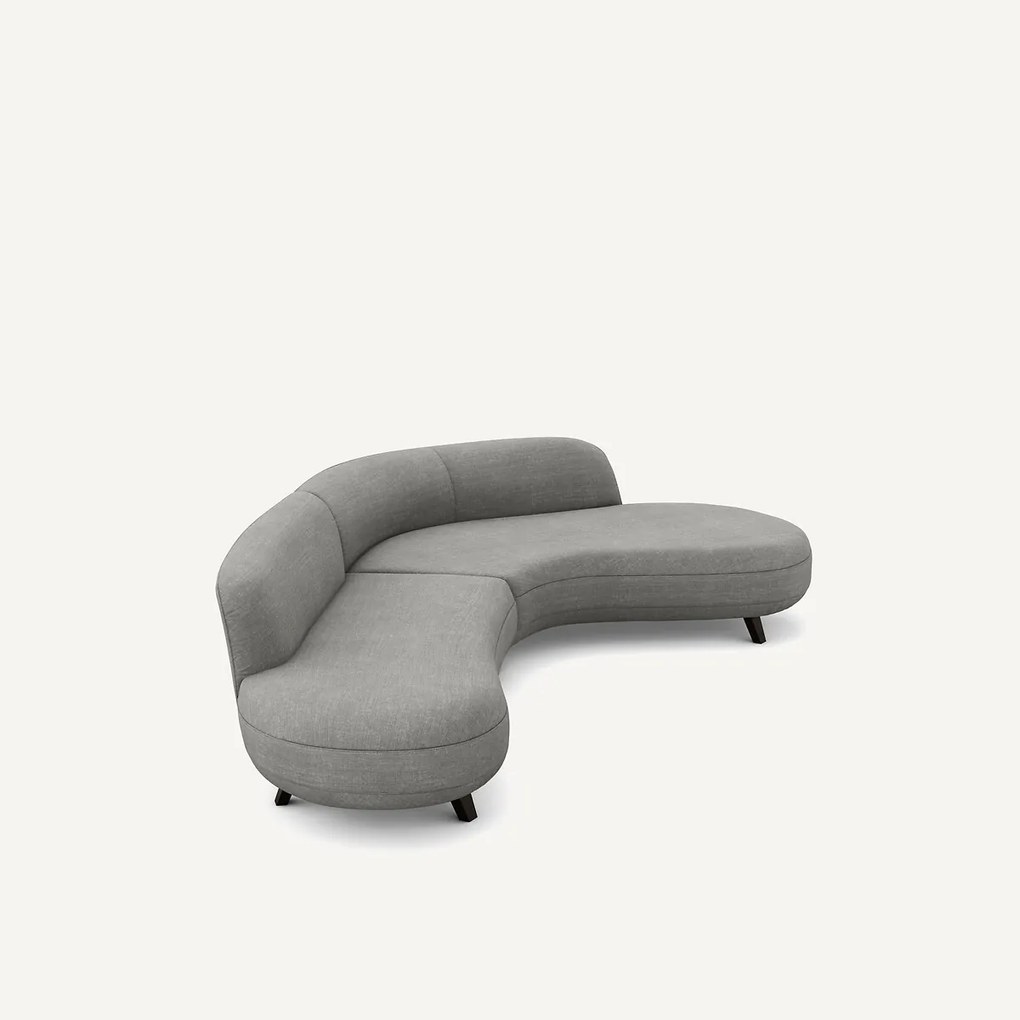 Rosebury katoenen en linnen hoekbank, ontwerp Emmanuel Gallina