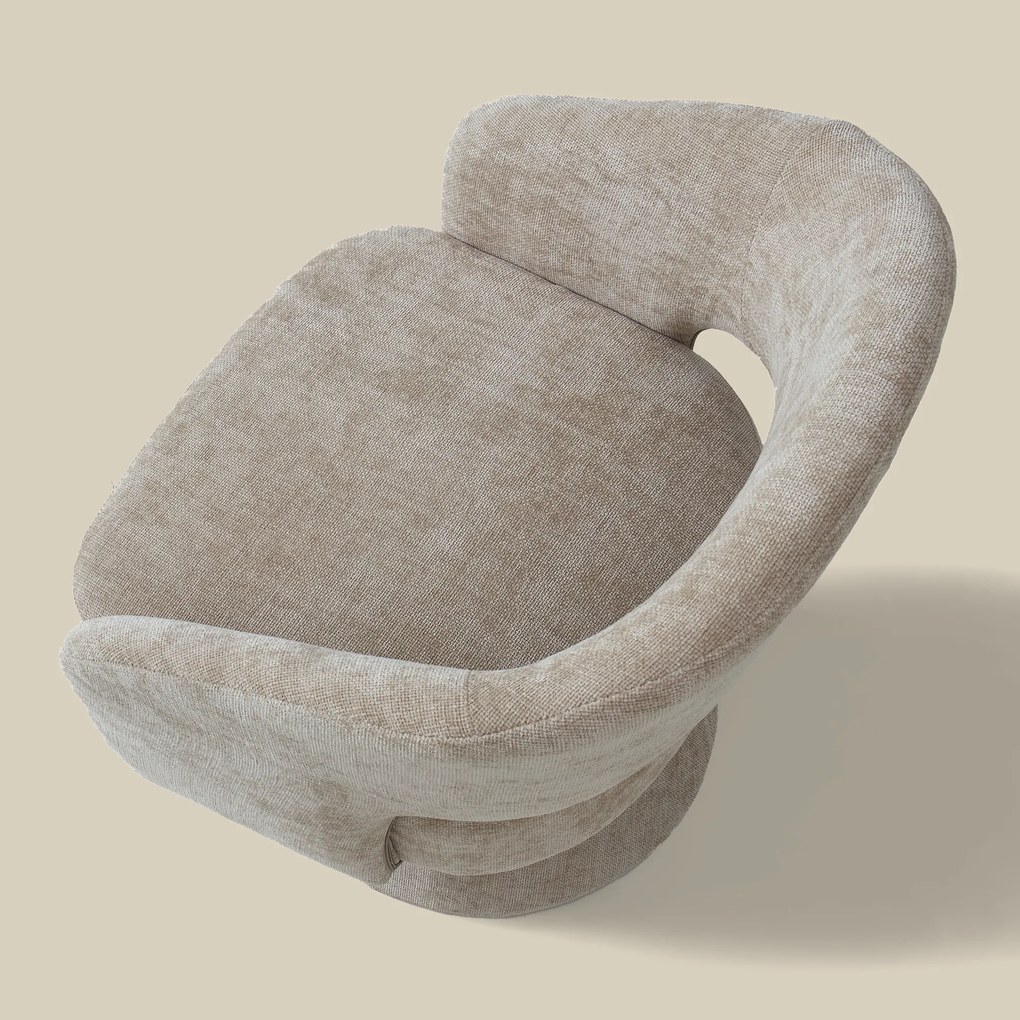 Draaifauteuil Woonkamer Beige