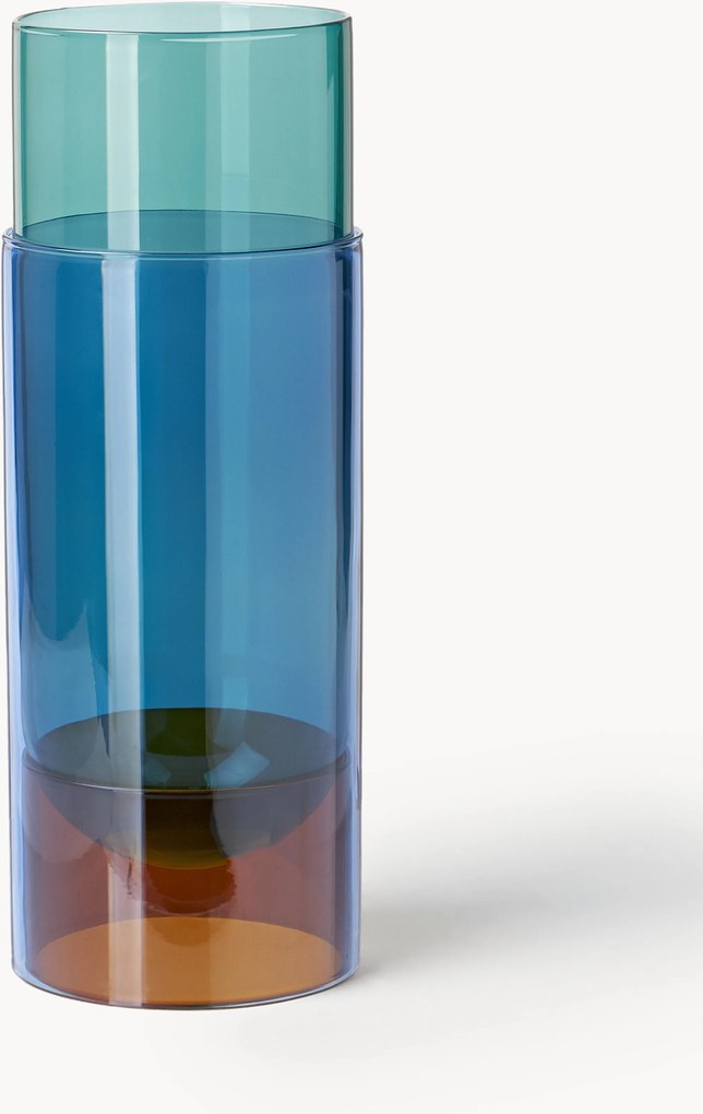 Mondgeblazen vaas Bouquet Tube, H 27 cm