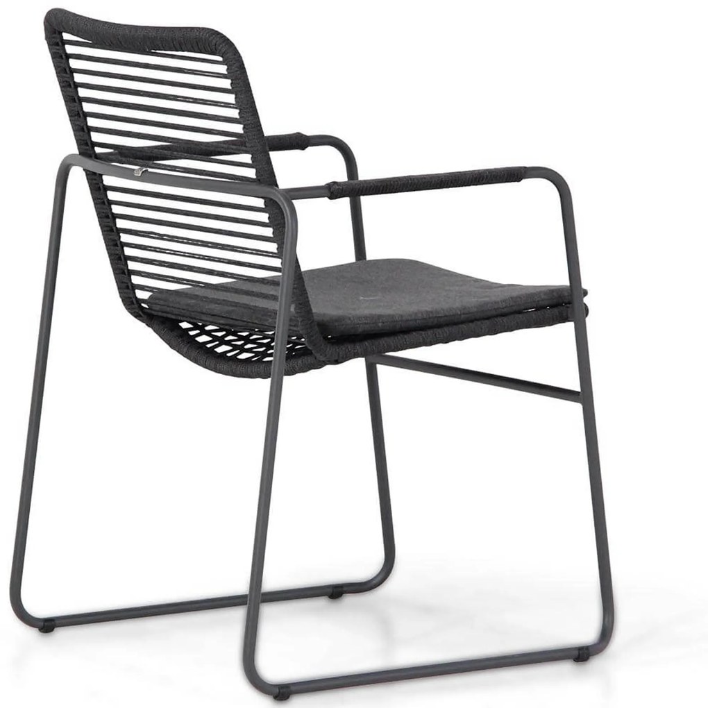 Tuinset 6 personen Rope Grijs 4 Seasons Outdoor Elba/Brighton