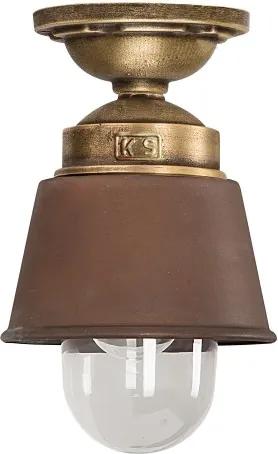 Kostas Brass Plafondlamp Koper