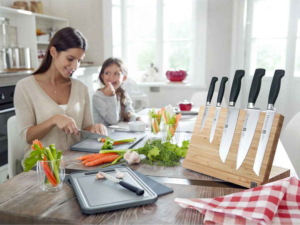 ZWILLING Messenblok, leeg magnetisch, Bamboe - - ZWILLING