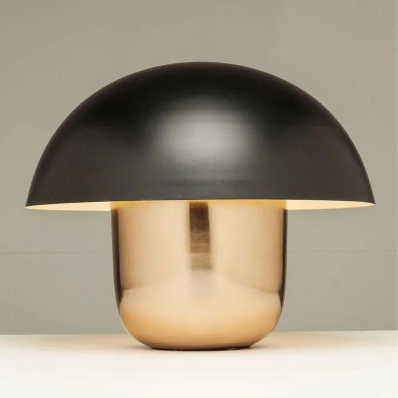 Kare Design Mushroom Tafellamp Van Zwart Metaal