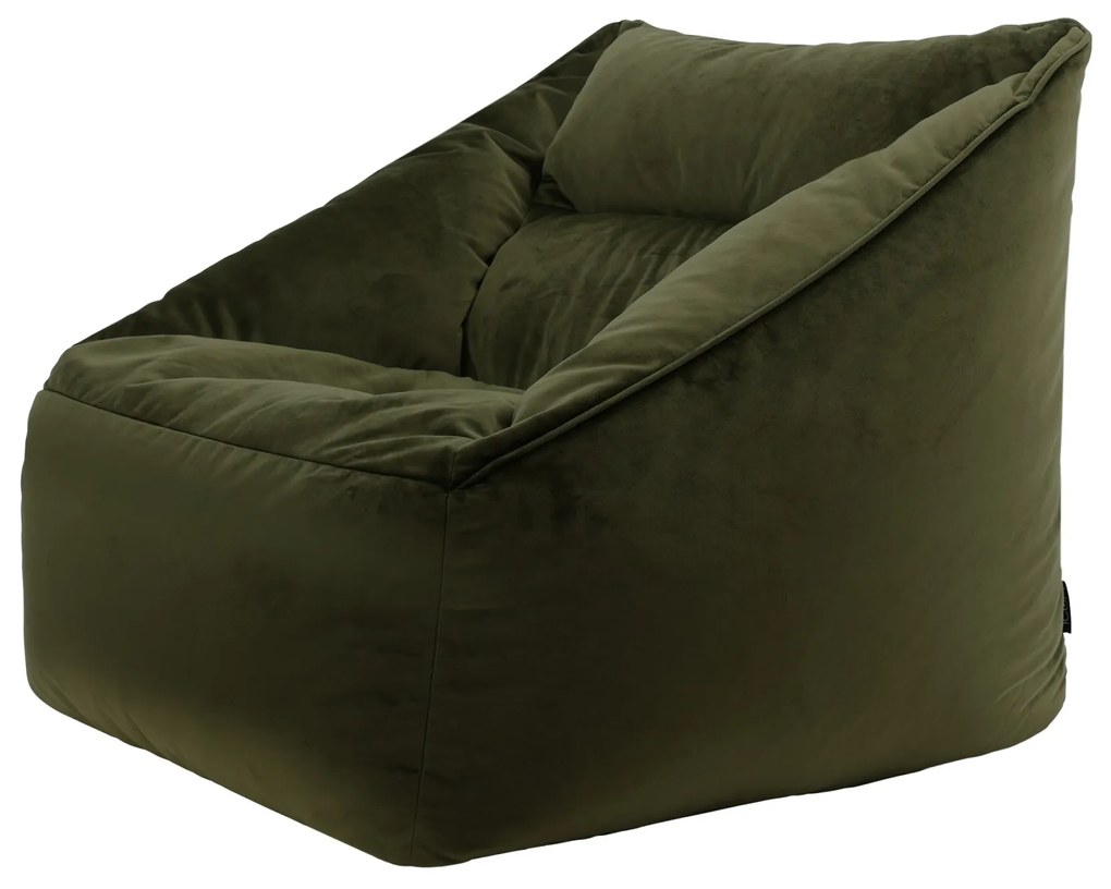 Natalia Velvet Armchair Bean Bag