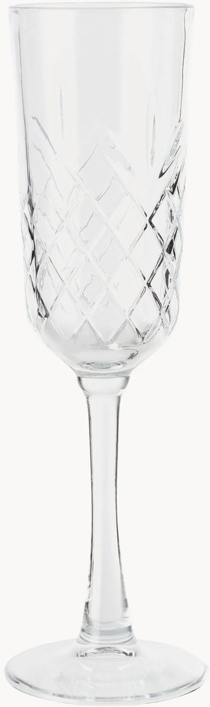 Champagneglazen Line, 4-delig