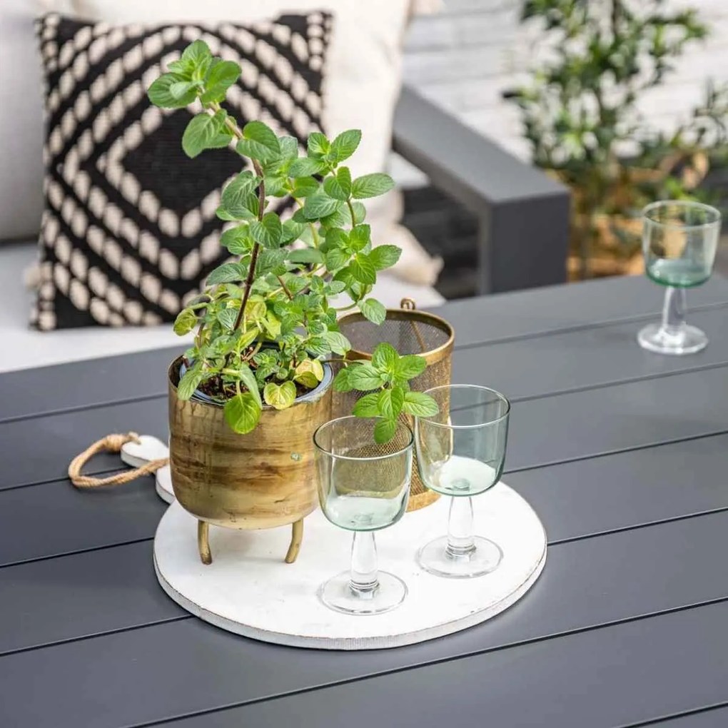 Garden Impressions Malakka lounge dining set 6-delig - valley sand - light teak look