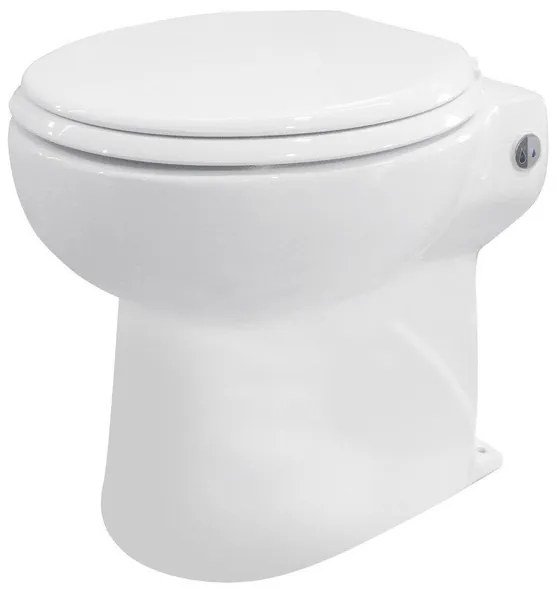 GO by Van Marcke staand toilet met vermaler met dubbele spoeling 24 Liter met zitting TR6