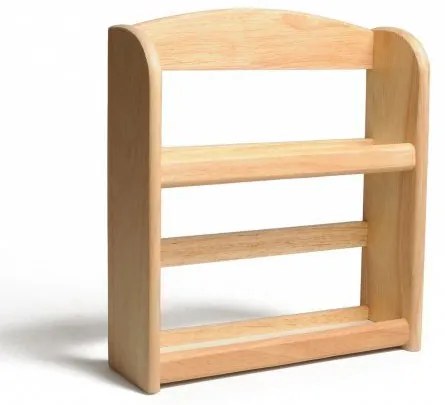 Kruidenrekje voor ca. 8 kruidenpotjes, rubberhout