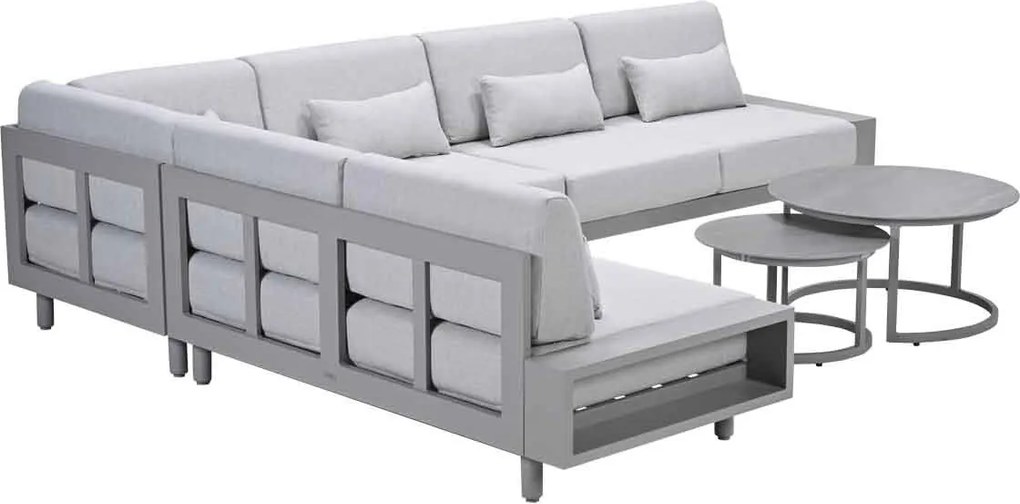 Garden Impressions Lizzy loungeset 6-delig - Monte Carlo loungetafels