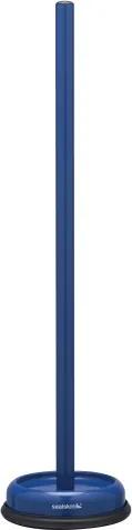 Toiletrolhouder Sealskin Acero RVS Blauw met Reserve 13.2x49cm