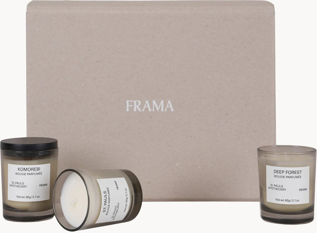Geurkaarsen Gift Box, 3-delig