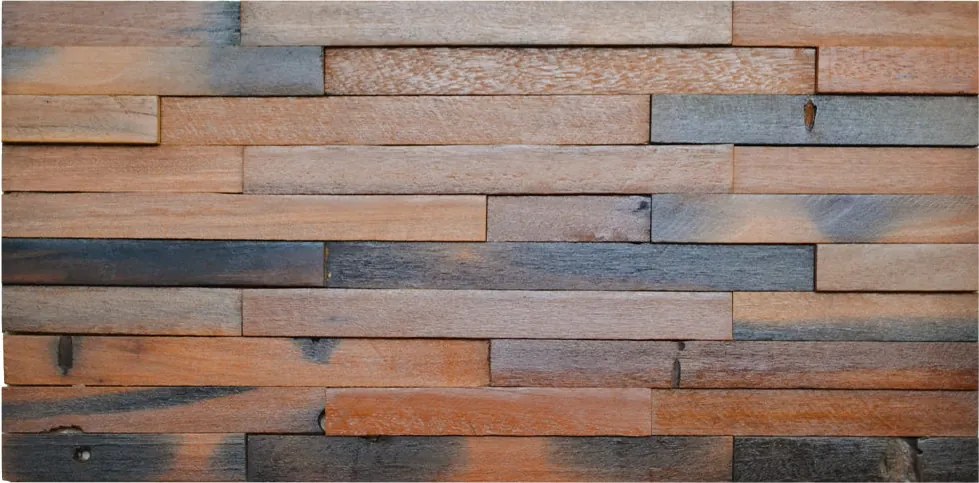 Houten Mozaïekpaneel | Shipwood XL | 30×60 cm | Hout | Tegel