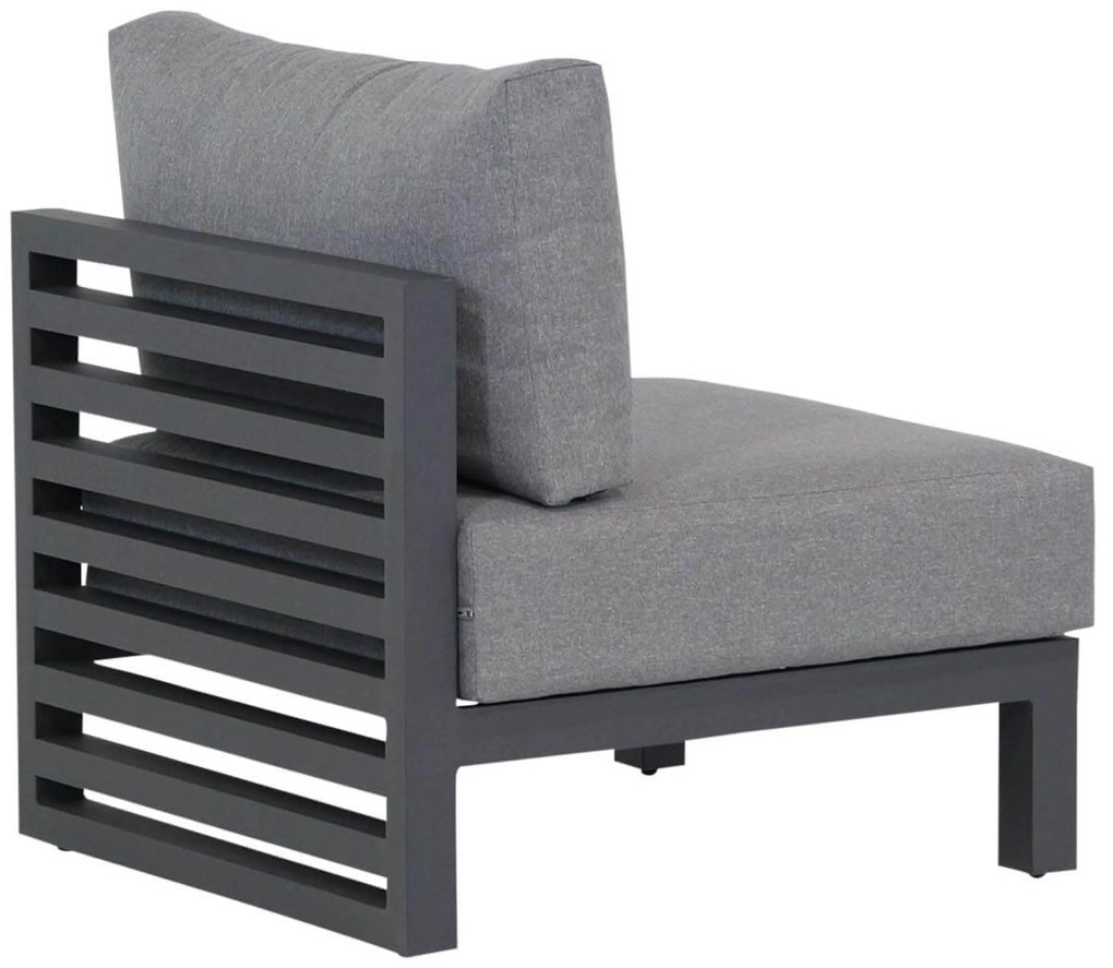 Hoek loungeset 4 personen Aluminium Grijs  Santika Furniture Santika Jaya