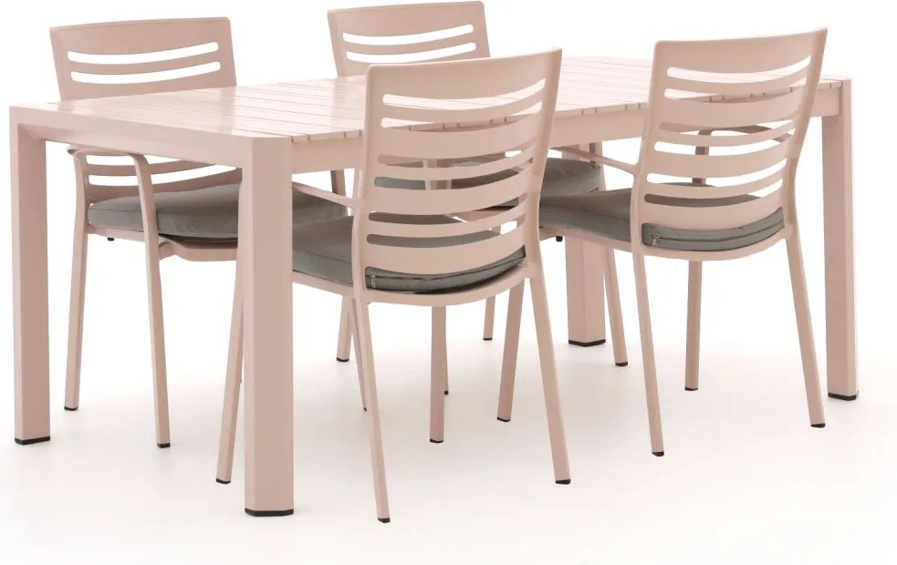 + 15% kassakorting | Diningset Hartman  | 4 personen | Tuinset kunststof | 5-delig | Kees Smit Tuinmeubelen