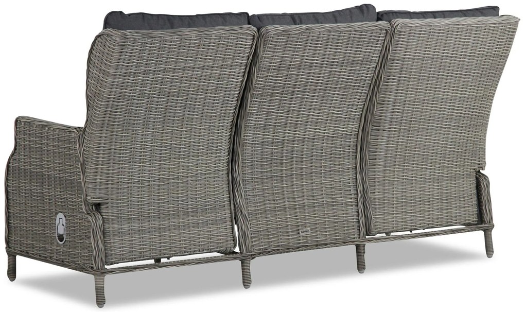 Dining Loungeset 7 personen Wicker Grijs Garden Collections New Castle